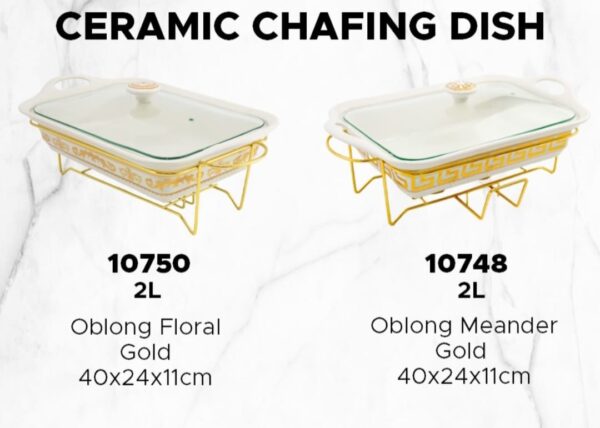 Ceramic Chafing Dish